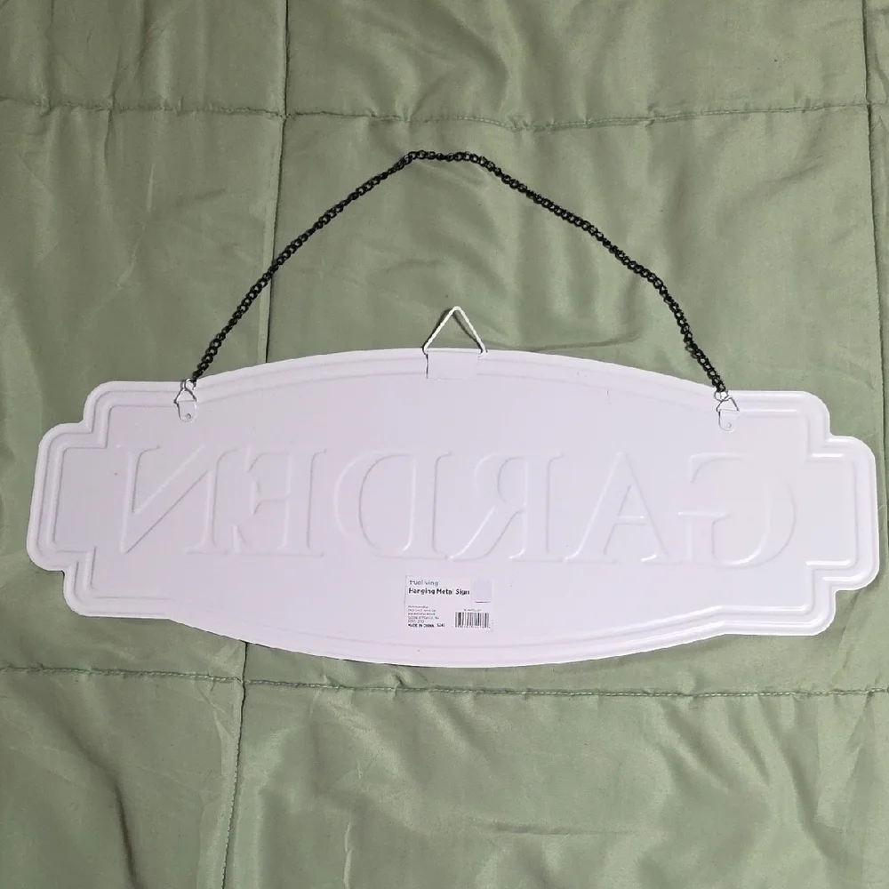 Garden Hanging Sign